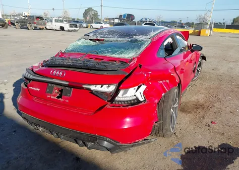 2022 Audi E-Tron Gt Prestige Quattro z USA, uszkodzony, nr VIN WAUEJBFW1N7001485